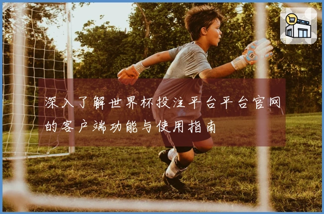 深入了解世界杯投注平台平台官网的客户端功能与使用指南